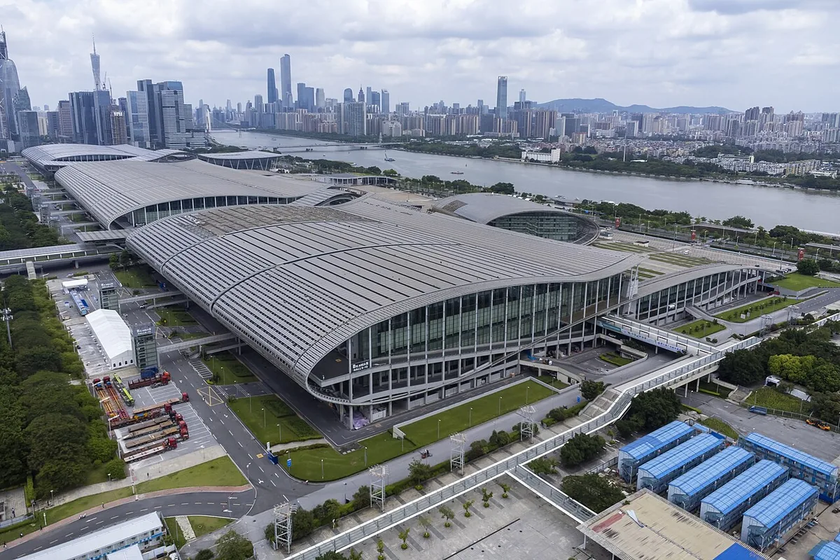 Canton Fair Complex, Zone B — aerial view