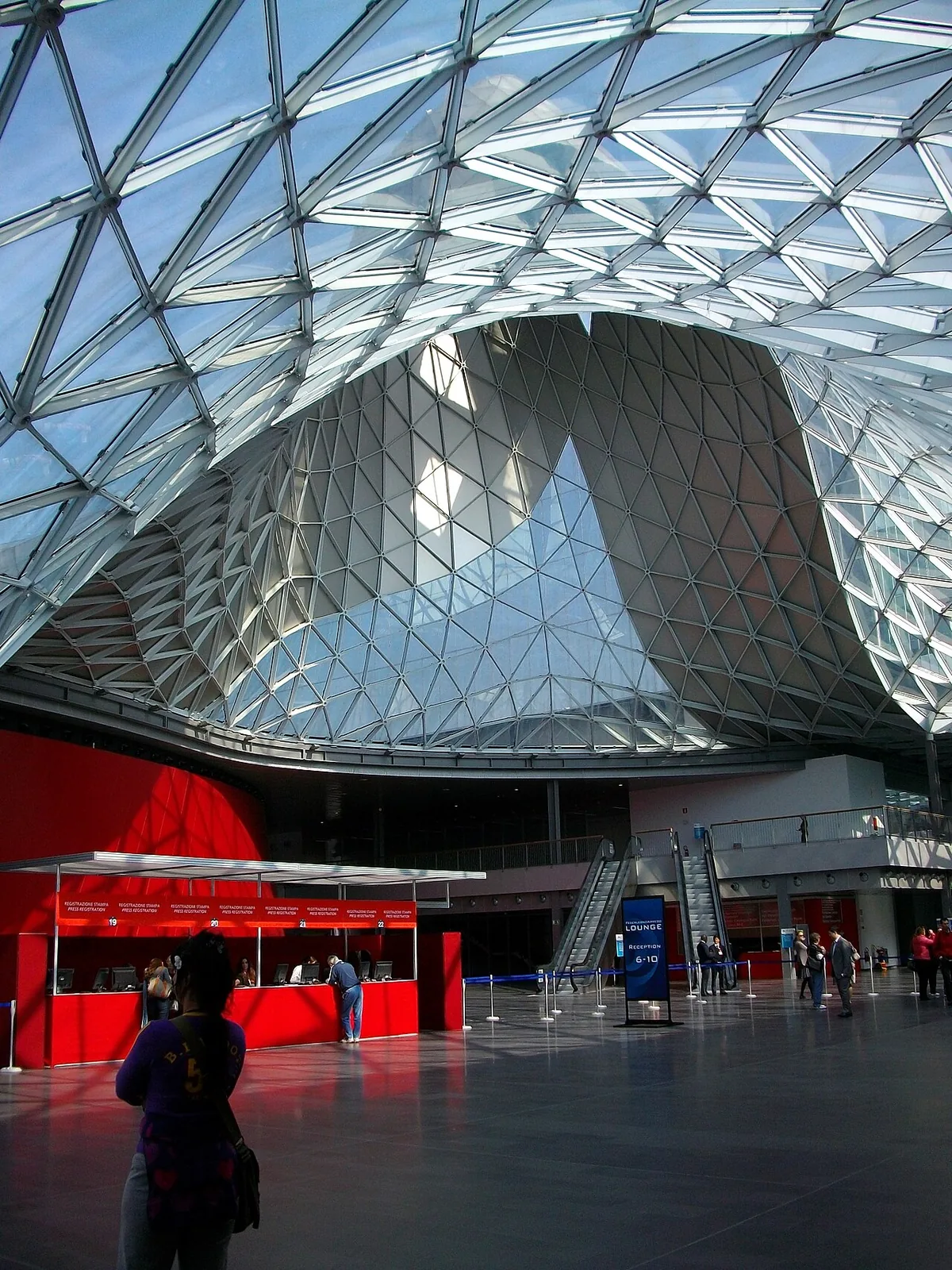 Fieramilano (Rho) entrance hall