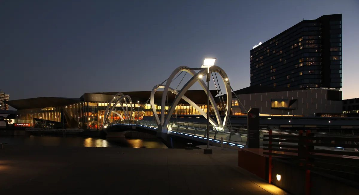 Melbourne Convention and Exhibition Centre and South Wharf