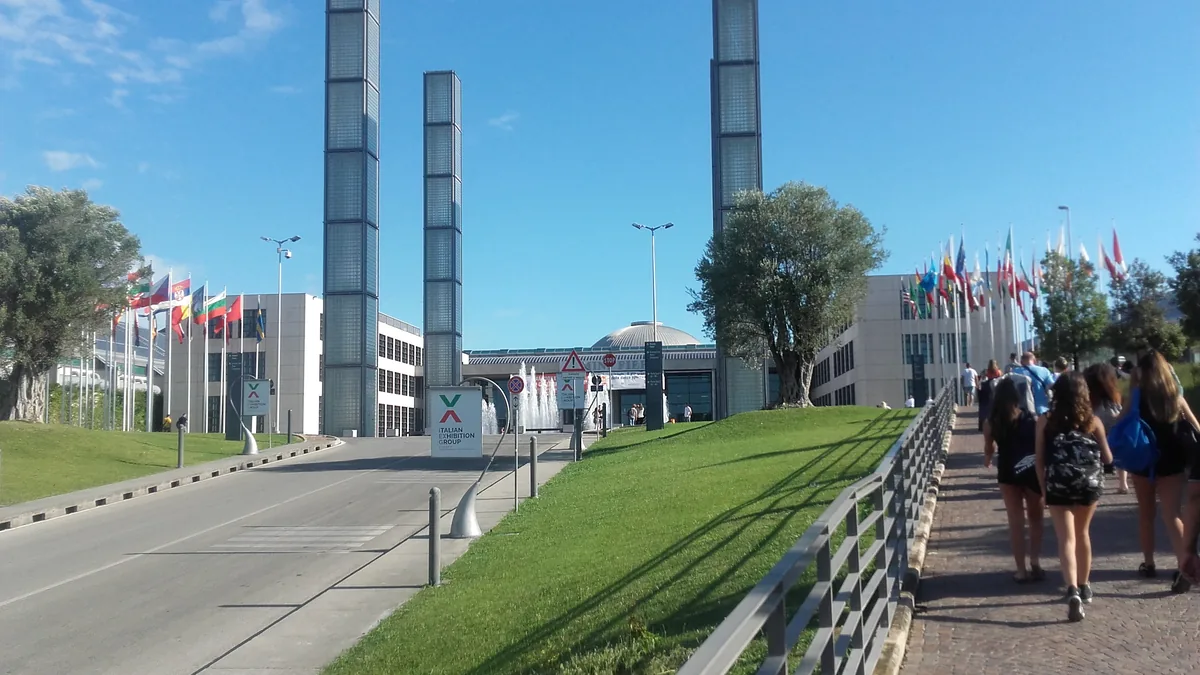 Rimini Expo Centre entrance