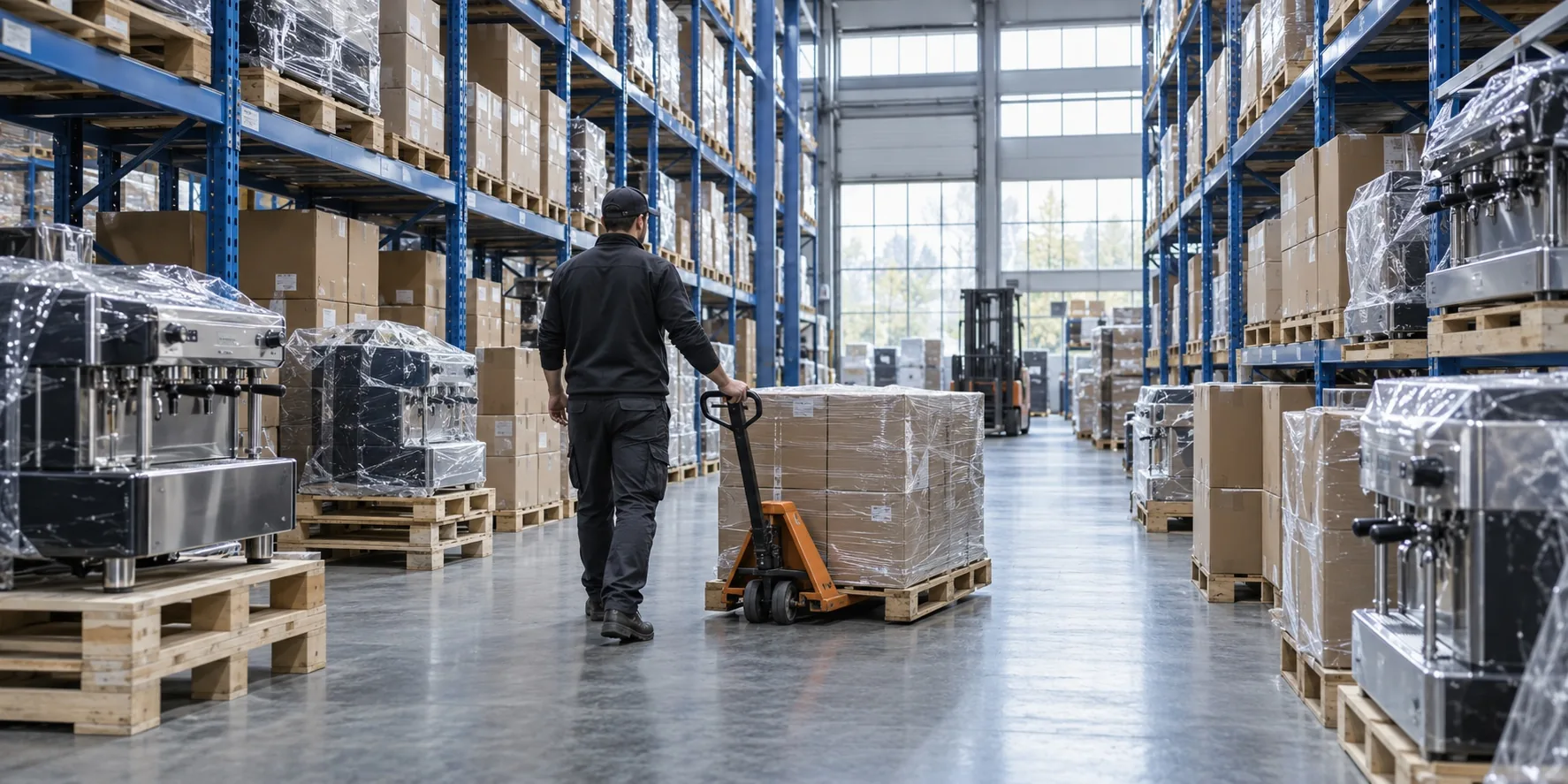 Illustrative image — Import & distribution