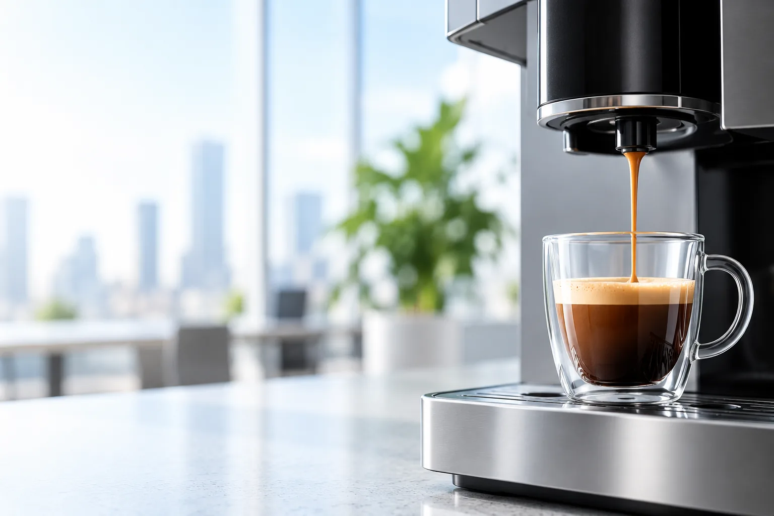Illustrative coffee extraction